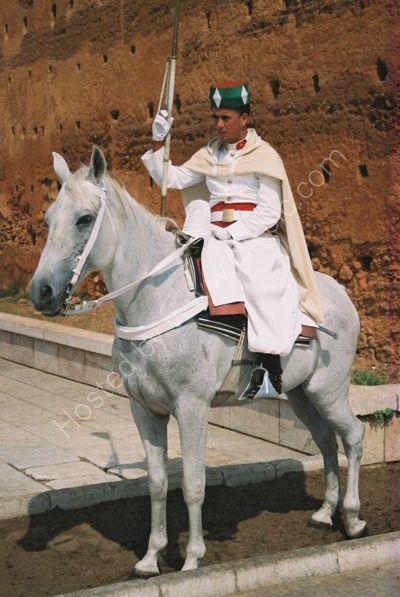 Royal Guard, Mausoleum of Mohammed V, Rabat